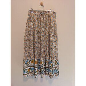 Jesica Large Maxi Skirt Hippie festival boho